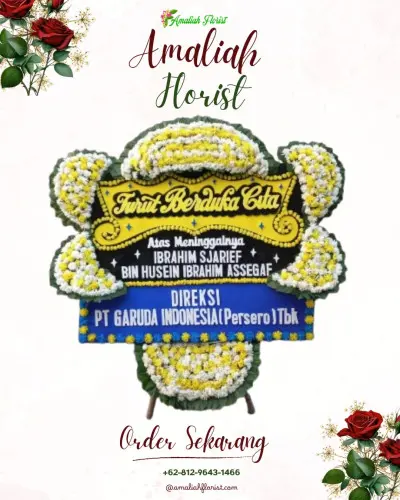 Papan Bunga Duka di Blayu